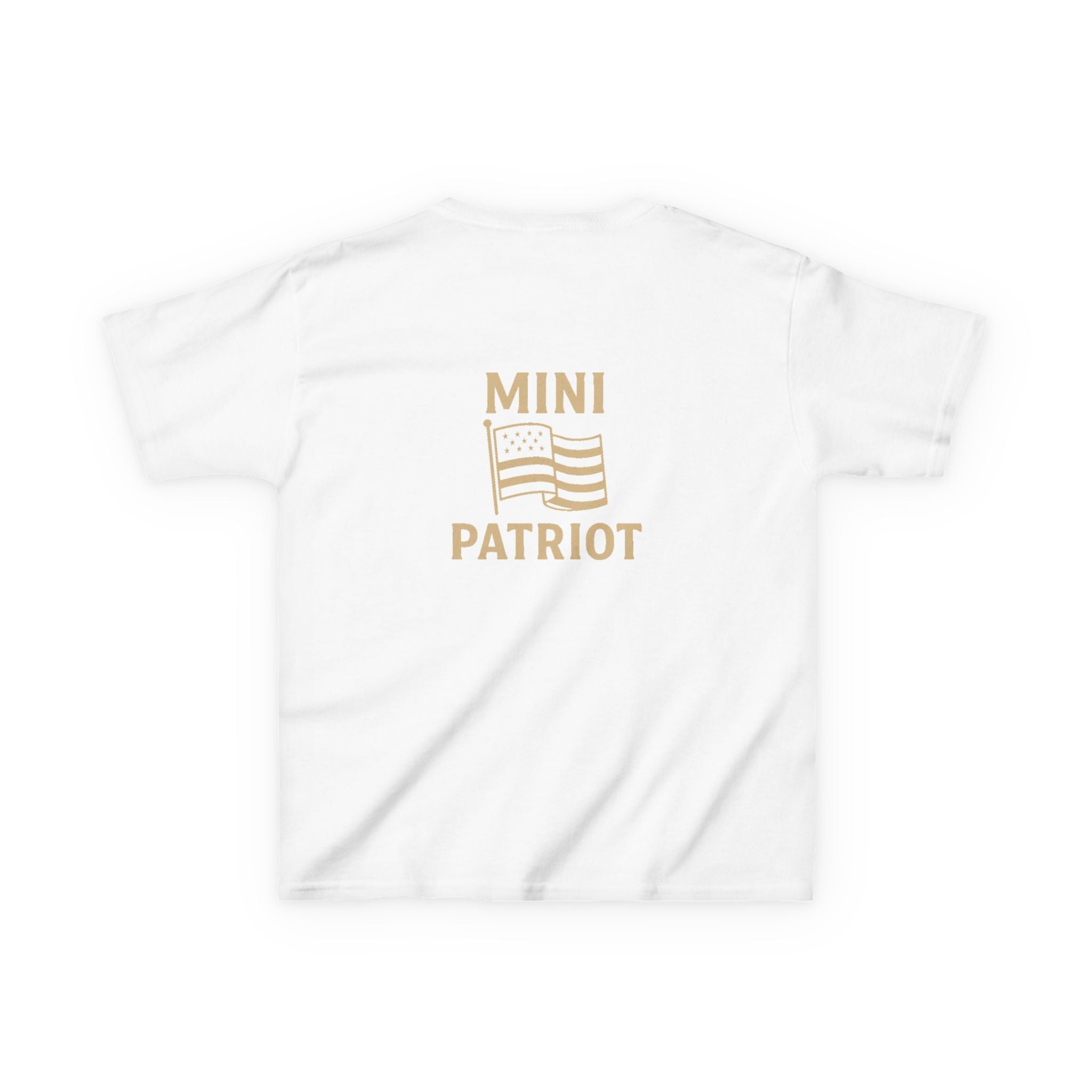 Mini Patriot Kids T‑Shirt — 'Mini Patriot' Flag Graphic
