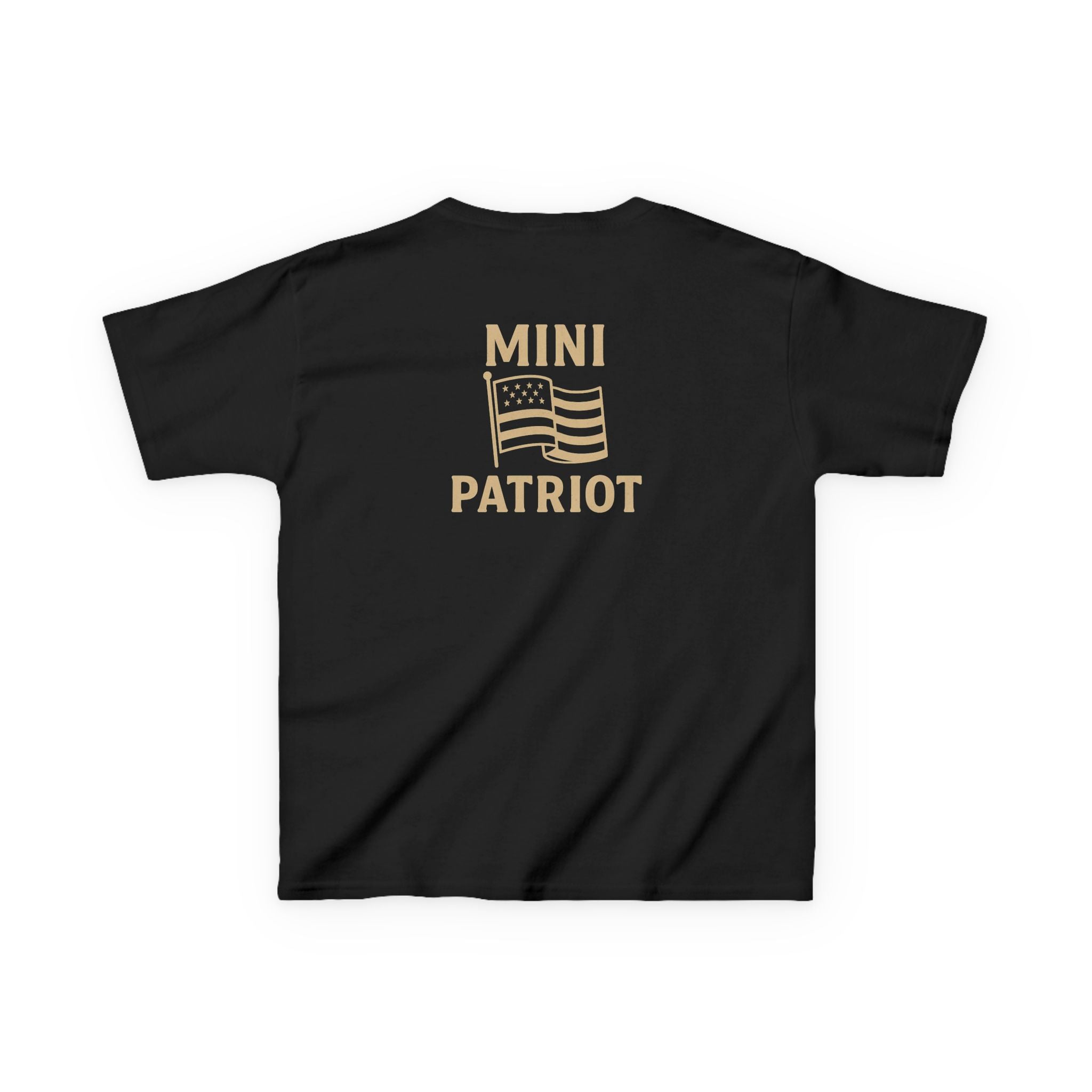 Mini Patriot Kids T‑Shirt — 'Mini Patriot' Flag Graphic