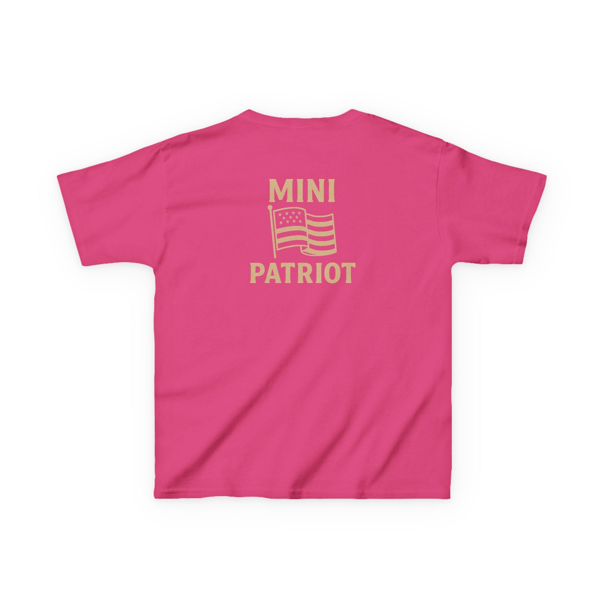 Mini Patriot Kids T‑Shirt — 'Mini Patriot' Flag Graphic