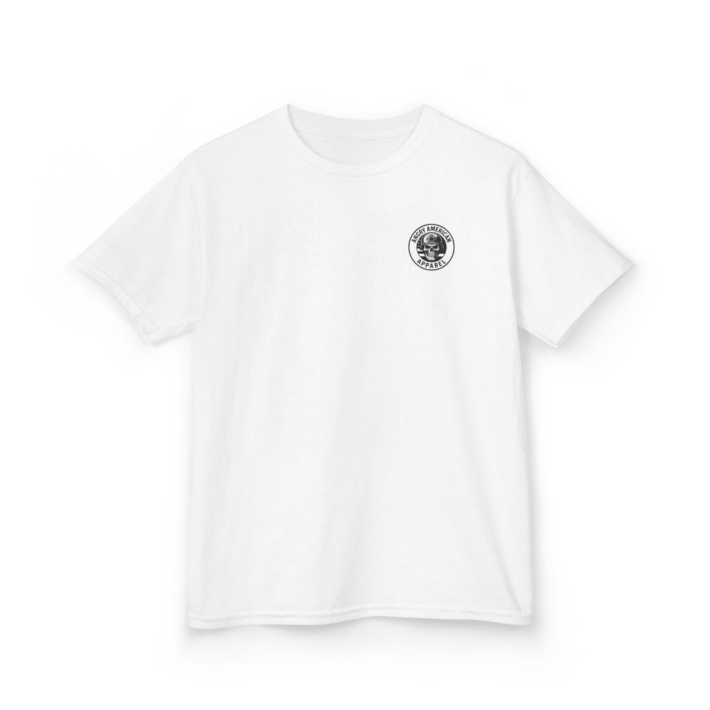 Mini Patriot Kids T‑Shirt — 'Mini Patriot' Flag Graphic