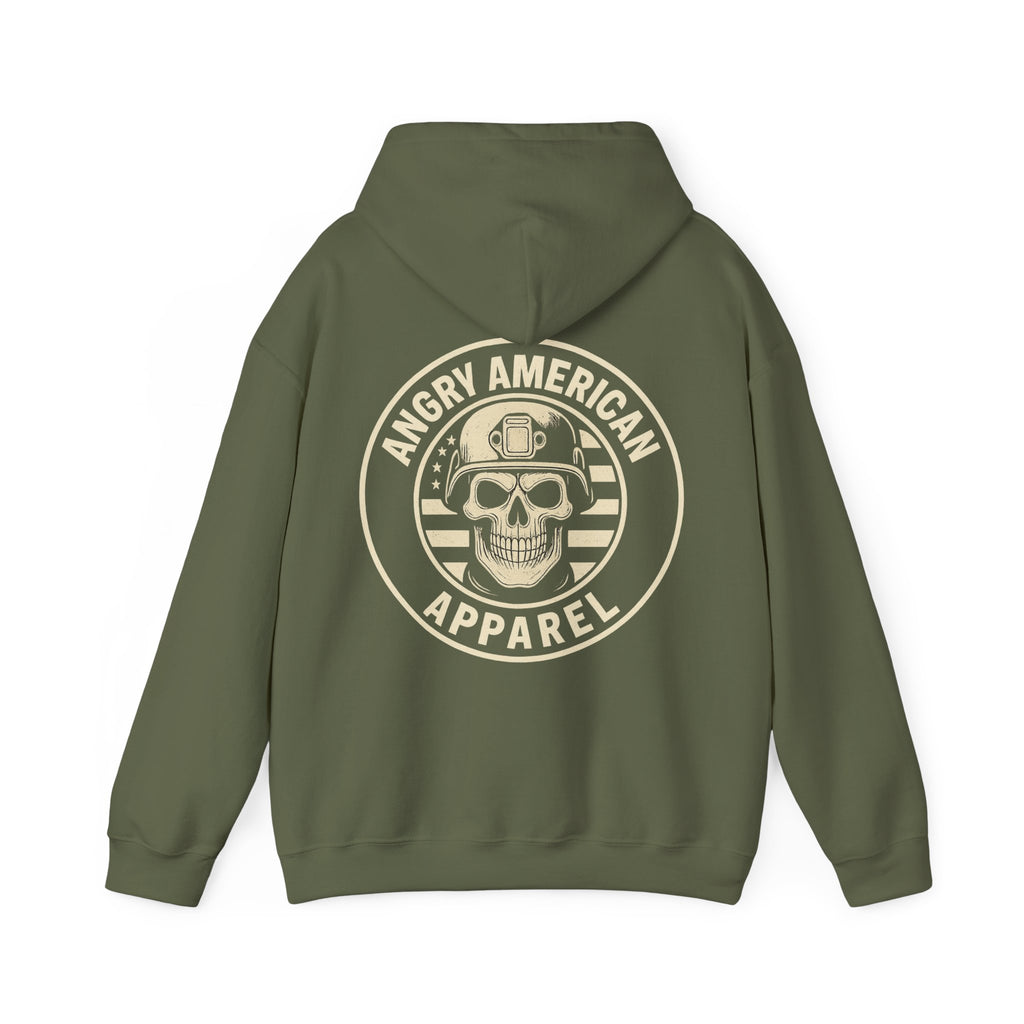 ANGRY AMERICAN LOGO HOODIE