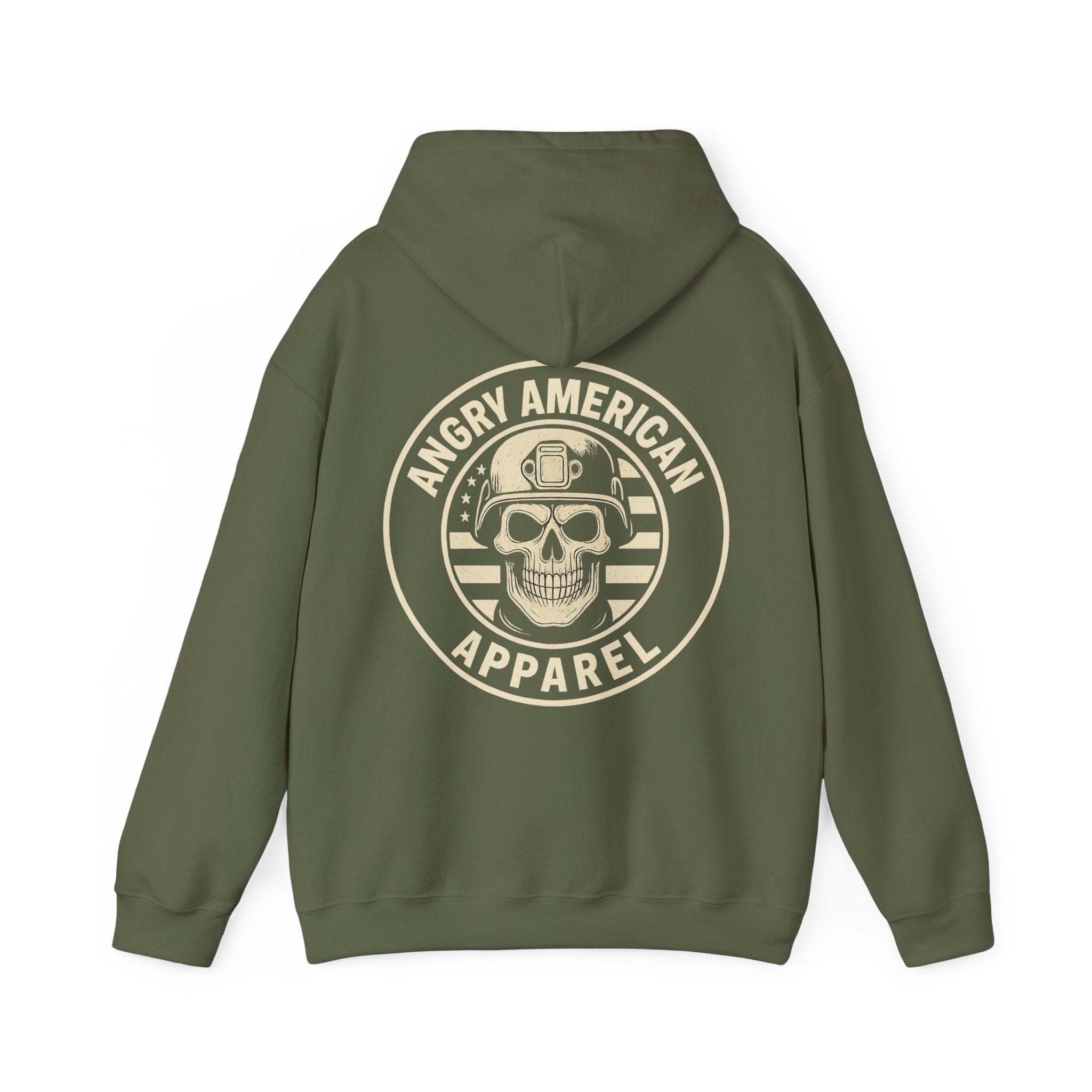 ANGRY AMERICAN LOGO HOODIE