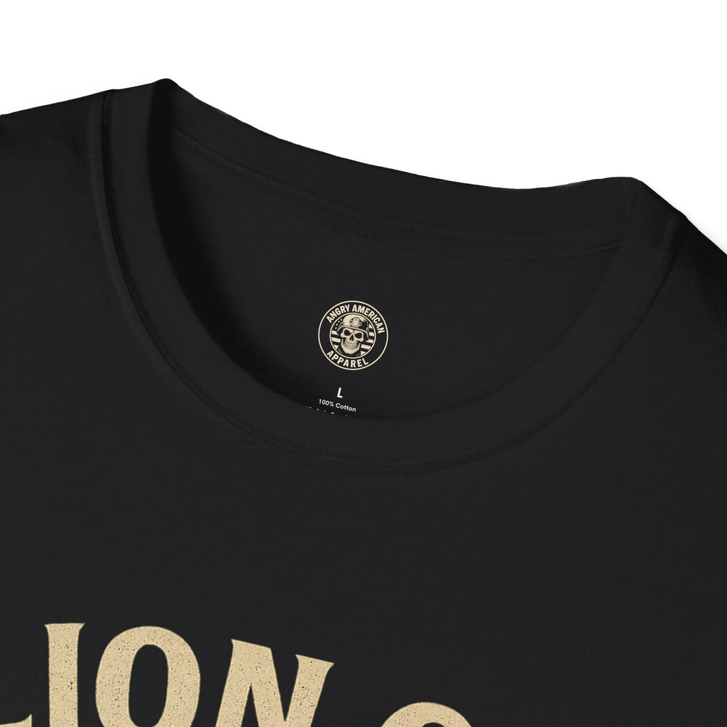 Lion of Judah T-Shirt — Crowned Lion Christian Tee (Revelation 5:5)