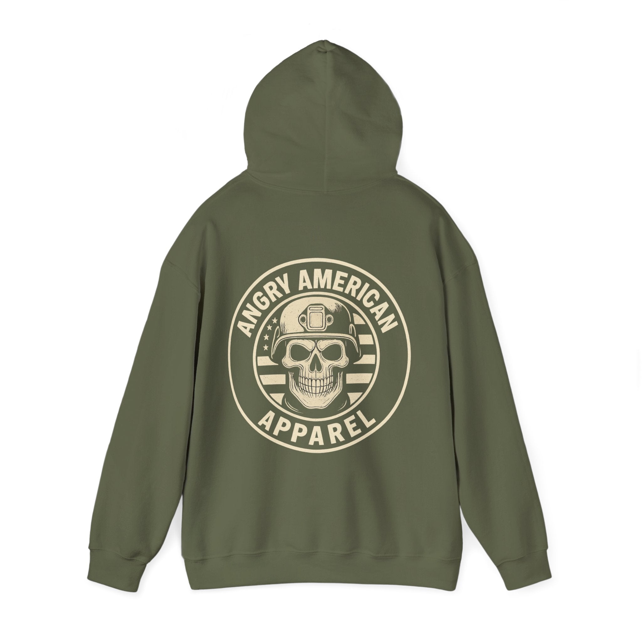 ANGRY AMERICAN LOGO HOODIE