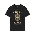 Lion of Judah T-Shirt — Crowned Lion Christian Tee (Revelation 5:5)